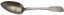 RUSSIAN SILVER TABLESPOON
Assay master Ludwig Christian Zuck , Riga, 1875