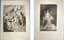 BIRTH OF THE KING OF ROME AND JOSÉPHINE DE BEAUHARNAIS, EMPRESS
2 ENGRAVINGS, CIRCA 1840