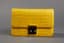 CHRISTIAN DIOR YELLOW CROCODILE CROSSBODY BAG **