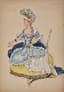 ALEXANDRE BENOIS (1870-1960)
Costume design for Junon