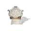 RUSSIAN SILVER SALT CHAIR
Andreì Bragin (?), St. Petersburg, 19th Century