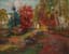 GEORGES LAPCHINE (1885-1950)
Russian church in an autumn lanscape