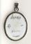 Enamel pendant with
the image of Saint