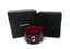 CHANEL CC CUFF RED 
AND BLACK BRACELET