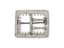PLATINUM, GOLD AND DIAMONDS BROOCH - BELT BUCKLE