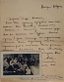 VYRUBOVA (TANEYEVA) A.A. (1884-1964), AUTOGRAPH
Autograph letter addressed to Uncle Alexei [Count Alexei Nikolaevich Ignatiev (1874-1948)].