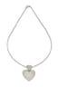 ‘HEART’ 18K WHITE GOLD AND DIAMOND NECKLACE