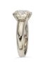 IMPORTANTE BAGUE EN OR GRIS 18K ET DIAMANT DE 4,82 CT. (AVEC CERTIFICAT)