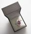 Ruby ring
Natural Burma ruby, with GCS certificate 2,82cts. Platinum set with brilliants and navette-cut diamonds around 2cts. Wei...