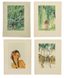 JEAN-GABRIEL DOMERGUE (1889-1962)
A group of four illustrations for The Marriage of Loti 1936