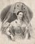FREDRICH JENTZEN (1804-1875) AFTER FRANZ KRUGER’S ORIGINAL (1797-1857)
Portrait of Empress Alexandra Feodorovna