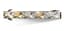 18K WHITE GOLD, DIAMOND AND YELLOW SAPPHIRE HAIR CLIP