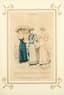 SET OF FIVE PLATES FOR 'LA SAISON', THE FASHION MAGAZINE, 19TH CENTURY