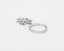 ‘SNOWFLAKE’ DIAMOND AND 18K WHITE GOLD RING