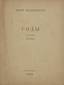 MANDELSHTAM, Yuri Vladimirovich (1908-1943)
Years: Poems, 1937 - 1941. Paris: 1950