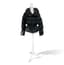 [NO RESERVE]
ARMANI COLLEZIONI
Black puffy jacket with belt and sleeve details