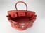 HERMES BIRKIN 30
PIVOINE RED CLEMENCE LEATHER, 2009