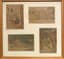 UNKNOWN FRENCH ARTIST, 19TH CENTURY
Views of Cimiez, Nice Set of four drawings: Monastère de Cimiez, Cimiez les Arènes
