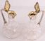 K. LINKE PAIRE DE CARAFES RUSSES EN CRISTAL TAILLÉ AVEC MONTURE EN ARGENT DORÉ
Konstantin Linke probablement pour la Maison Bolin, Fournisseur de la Cour de Sa Majesté Impériale, Saint-Pétersbourg, avant 1897