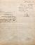 XVIII-XIXE SIÈCLE - 8 SIGNED  DOCUMENTS. 
SON OF GENERAL JACQUES GERVAIS SUBERVIE, AUGUSTE JOUVENEL DES URSINS D’HARVILLE, HUGUES-BERNARD MARET, DUKE OF BASSANO CLAUDE-ANTOINE DE PREVAL (GENERAL), LOUIS CHARBONNIER (GENERAL), [MILITARIA], HECTOR MALOT
1) SON OF GENERAL JACQUES-GERVAIS SUBERVIE (1772-1856)