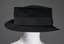 CHANEL
BLACK FELT HAT