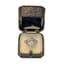 14K YELLOW GOLD RING WITH DIAMOND, 19TH CENTURY