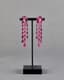 RUBY AND DIAMOND NECKLACE, EARRINGS AND RING