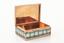 VERMEIL AND ENAMEL RECTANGULAR BOX, 19th CENTURY, LOUIS XVI STYLE