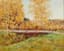 FEDOR BURKHARDT (1854-1919)
Autumn landscape with a bridge