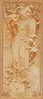 ALPHONSE MUCHA (1860-1939)
Winter from the series ‘The seasons’ 1900