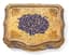 [PRESENT TO PAUL DEMETRIUS VON KOTZEBUE (1801–1884)]
IMPORTANT GOLD, DIAMOND AND ENAMEL SNUFF BOX WITH MINIATURE OF EMPEROR ALEXANDER II, before 1870