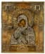 ICON ‘MOTHER OF GOD VLADIMIRSKAYA’ WITH SILVER OKLAD DECORATED WITH PEARLS
Yaroslavl, early 19th century