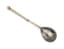 RUSSIAN TWISTED SILVER NIELLO SPOON WITH FLORAL DECORATION
Moscow, end of the 19th century