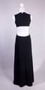 CELINE
Black cocktail dress.