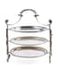 ROYAL SHEFFIELD SILVER-PLATED TABLE SERVING STAND