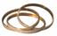THREE JOINED DIAMONDS AND GOLD BRACELETS