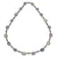 18K BLACKENED GOLD, SAPPHIRE, DIAMOND SET