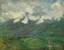 Constantin Kousnetsoff (1863–1936)
Clouds on the mountain