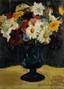 MOSES SOYER (1899-1974)
Floral still life with dasies in a vase