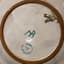 NEGRESCO SET OF THREE ART NOUVEAU STYLE CERAMIC DISHES WITH FLORAL DECORATION, CIRCA 1950S