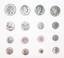 Becker counterfeits.
A collection of lead restrikes. Struck sometimes after 1830. 105 coins