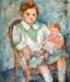 NIKOLAY KRICHEVSKY (Mikola Krychevsky)
Girl with a doll, 1931