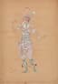KONSTANTIN KOROVIN (1861-1939)
Costume design for Laurent Novikoff for the ballet
company