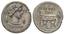 Furius Brocchus, Denarius, Rome, 63 BC, AG 3,90g