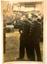 Three photos. The head of the North Pole station I.D. Papanin visiting a military base
Stamp of the agency Photo Chronicle