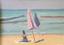 GIOVANNI MARCH (1894-1974)
Girl by the seaside