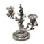FABERGÉ TWO-BRANCH SILVER CANDELABRUM
Julius Rappoport, House of Fabergé, Supplier to the Imperial Court, Saint Petersburg, 1884-1908