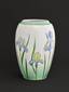 A porcelain floor vase with ‘Iris’ flower pattern