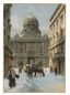 UNKNOWN AUSTRIAN ARTIST, 19-20TH CENTURY
View of Vienna under the snow