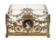 JARDINIÈRE EN VERRE À MONTURE EN BRONZE DORÉ DE STYLE LOUIS XVI, FIN DU 19ÈME – DÉBUT DU 20ÈME SIÈCLE